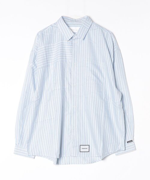ADAM PATEK(アダムパテック)の「【ADAMPATEK/アダムパテック】James Fabric anarchy shirt アナーキーシャツ(シャツ/ブラウス・メンズ・ブルー・2)」の2枚目の写真