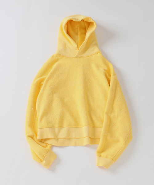 JOURNAL STANDARD relume（ジャーナルスタンダード　レリューム）の「トンプキン裏毛 リバーシブルパーカー（パーカー・メンズ・チャコールグレー/サックスブルー/ピンク/イエロー・MEDIUM/LARGE）」の3枚目の写真