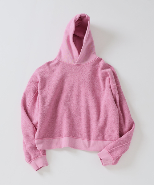 JOURNAL STANDARD relume（ジャーナルスタンダード　レリューム）の「トンプキン裏毛 リバーシブルパーカー（パーカー・メンズ・チャコールグレー/サックスブルー/ピンク/イエロー・MEDIUM/LARGE）」の13枚目の写真