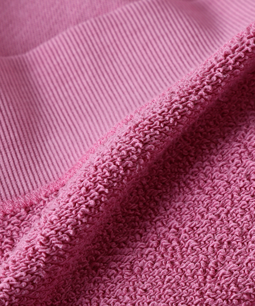 JOURNAL STANDARD relume（ジャーナルスタンダード　レリューム）の「トンプキン裏毛 リバーシブルパーカー（パーカー・メンズ・チャコールグレー/サックスブルー/ピンク/イエロー・MEDIUM/LARGE）」の6枚目の写真