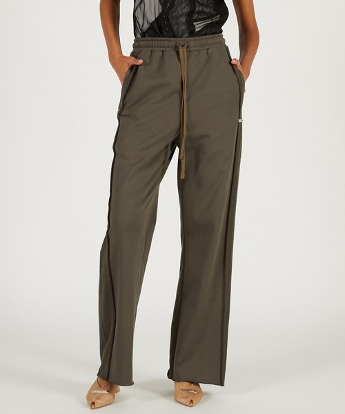 PRANK PROJECT（プランクプロジェクト）の「【2026Spring Pre-Order】スリムスウェットパンツ / Slim Sweat Pants（スウェットパンツ・レディース・ブラック/カーキ/ライトグレー・36/38）」の16枚目の写真