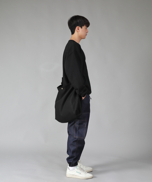 SAINTCREW（セントクルー）の「ツーレイヤーワイドカーゴジョガーパンツ W2-308J インディゴデニム（デニムパンツ・メンズ・その他・MEDIUM/LARGE/X-LARGE）」の7枚目の写真