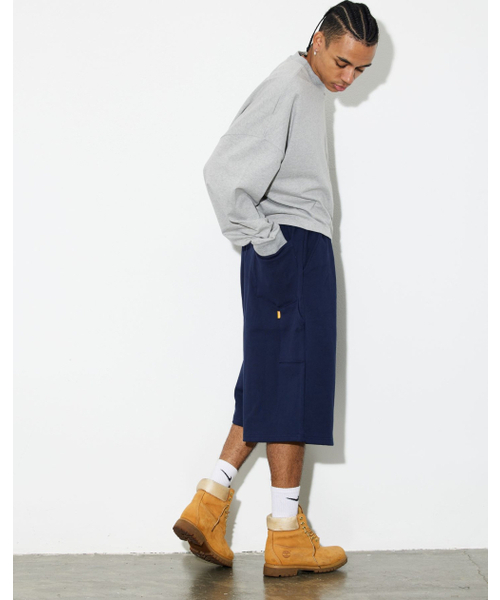 PHILIPPAKER(フィリップペイカー)の「カーペンター バミューダ スウェット 8部パンツ スレート(その他パンツ・メンズ・その他・MEDIUM/LARGE/X-LARGE)」の4枚目の写真
