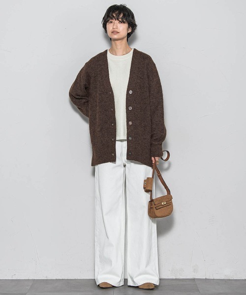 MAYSON GREY(メイソングレイ)の「ミニスパンコールクルーネックニット≪手洗い可能≫(ニット/セーター・レディース・オフホワイト/ライトグレー/レッド/ブラック・M)」の10枚目の写真