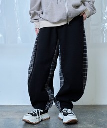Nora Lily（ノラリリー）の「【Nora Lily】Switching Wide Leg Barrel Pants（スラックス）」