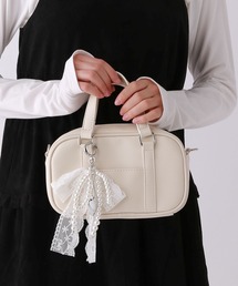 repipi armario | 【2WAY】チャーム付きミニボストンバッグ(ショルダーバッグ)