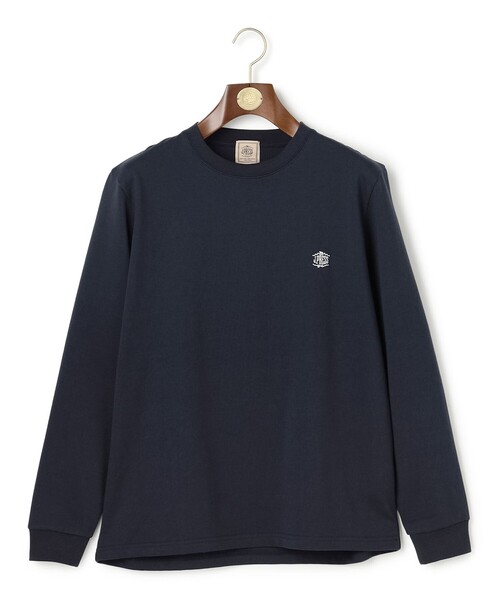 J.PRESS(ジェイプレス)の「オーバルワンポイント ロングスリーブ Tシャツ(Tシャツ/カットソー・メンズ・ネイビー系/ホワイト系・X-LARGE/LARGE/MEDIUM)」の11枚目の写真