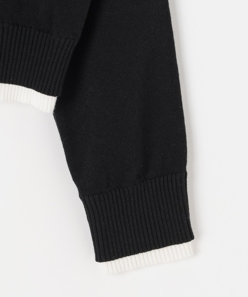 PAGEBOY（ページボーイ）の「【1枚でレイヤード風が叶う】レイヤードライクカーディガン（カーディガン/ボレロ・レディース・ブラック/グレー/オフホワイト/ピンク・FREE）」の15枚目の写真