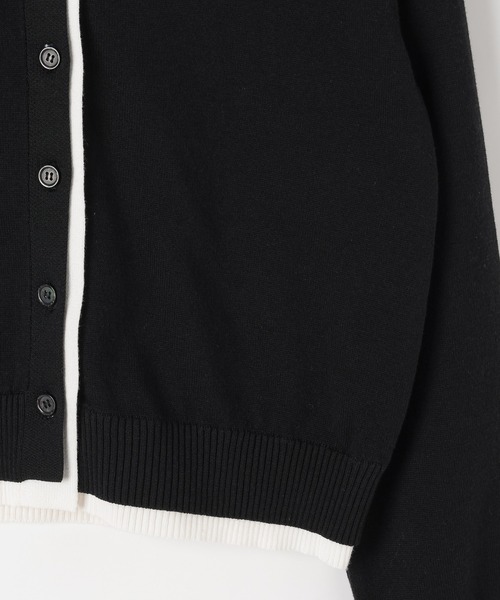 PAGEBOY（ページボーイ）の「【1枚でレイヤード風が叶う】レイヤードライクカーディガン（カーディガン/ボレロ・レディース・ブラック/グレー/オフホワイト/ピンク・FREE）」の14枚目の写真