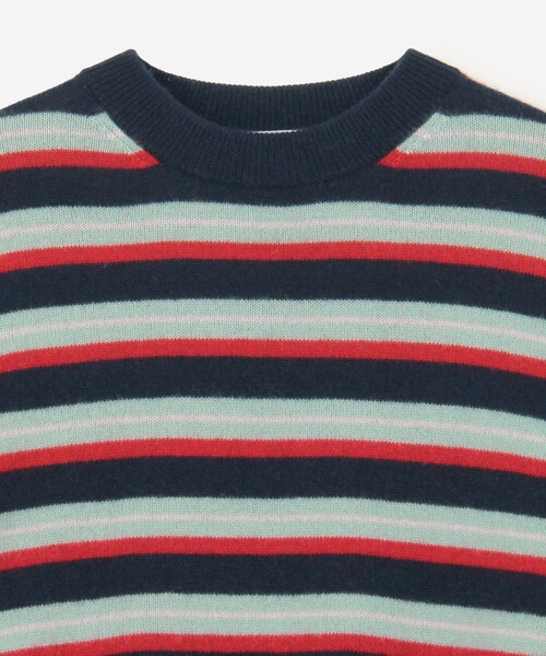 RYE TENDER(ライテンダー)の「RYE TENDER | 〈別注〉マルチボーダー 長袖 クルーネックニット WOMEN(ニット/セーター・レディース・A/C/B・0)」の6枚目の写真