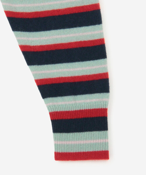 RYE TENDER(ライテンダー)の「RYE TENDER | 〈別注〉マルチボーダー 長袖 クルーネックニット WOMEN(ニット/セーター・レディース・A/C/B・0)」の7枚目の写真