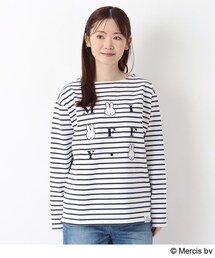 バスクボーダーオーバーT ネイビー FRAMeWORK・バスクボーダーオーバーT・ネイビー 【公式通販】