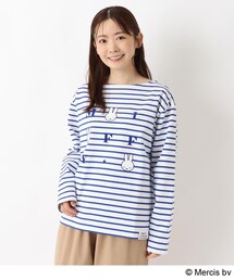 saです⭐︎未使用<&RC>ボーダープルオーバーブルー セール】Curensology(カレンソロジー)/＜&RC＞ボーダープルオーバー（T