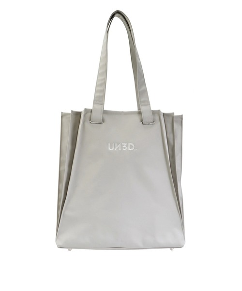 UN3D.(アンスリード)の「MA-1 ORIGAMI PLEATS TOTE(トートバッグ・レディース・ブラック/ベージュ/カーキ・FREE)」の2枚目の写真