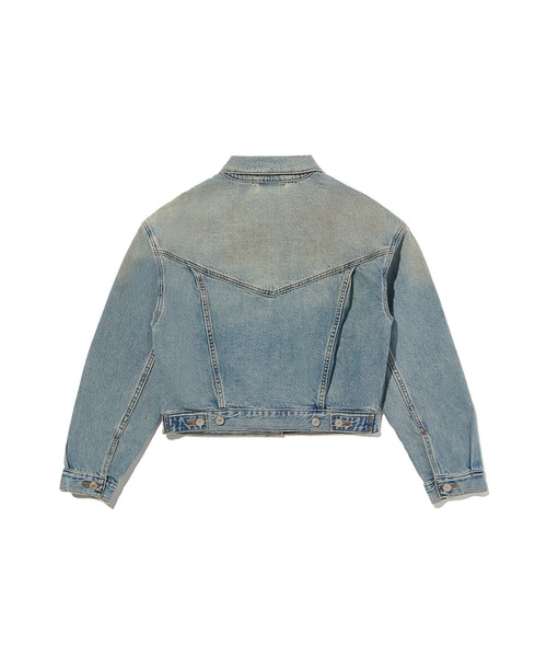 Levi's(リーバイス)の「Levi's/リーバイス SHRUNKEN 90S トラッカージャケット(デニムジャケット・レディース・インディゴブルー・XS/M/S)」の3枚目の写真