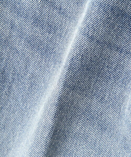 NATURAL BEAUTY BASIC(ナチュラルビューティーベーシック)の「◇サイドスリットストレートデニムパンツ(デニムパンツ・レディース・ブルー系その他2/ブルー・SMALL/MEDIUM/P/S)」の4枚目の写真