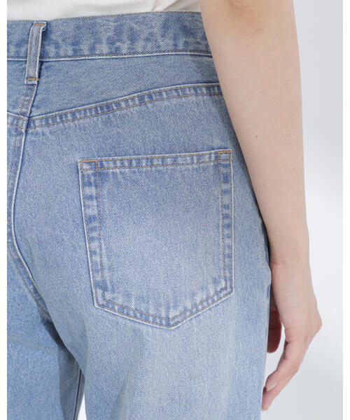 NATURAL BEAUTY BASIC(ナチュラルビューティーベーシック)の「◇サイドスリットストレートデニムパンツ(デニムパンツ・レディース・ブルー系その他2/ブルー・SMALL/MEDIUM/P/S)」の9枚目の写真