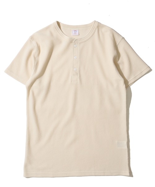 JEMORGAN(ジェーイーモーガン)の「【JEMORGAN / ジェイモーガン】ワッフル クルーネック ショートスリーブ Tシャツ / サーマル カットソー(Tシャツ/カットソー・メンズ・杢グレー/ナチュラル/ブラック/カーキ/ホワイト/ネイビー・MEDIUM/LARGE/X-LARGE)」の16枚目の写真