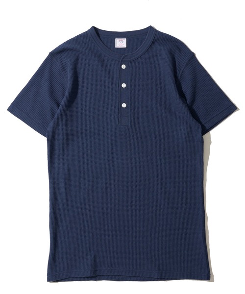 JEMORGAN(ジェーイーモーガン)の「【JEMORGAN / ジェイモーガン】ワッフル クルーネック ショートスリーブ Tシャツ / サーマル カットソー(Tシャツ/カットソー・メンズ・杢グレー/ナチュラル/ブラック/カーキ/ホワイト/ネイビー・MEDIUM/LARGE/X-LARGE)」の12枚目の写真