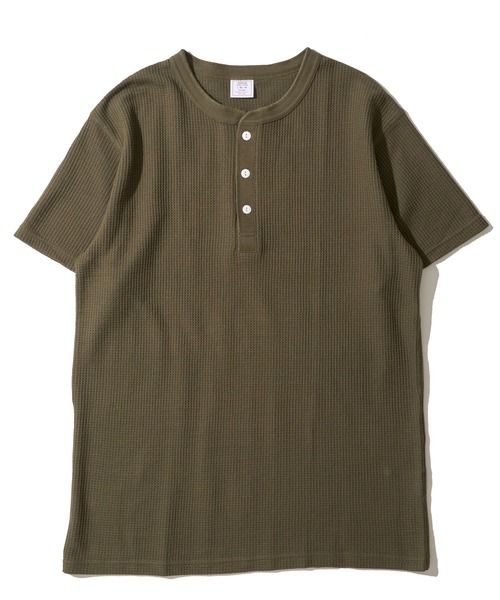JEMORGAN(ジェーイーモーガン)の「【JEMORGAN / ジェイモーガン】ワッフル クルーネック ショートスリーブ Tシャツ / サーマル カットソー(Tシャツ/カットソー・メンズ・杢グレー/ナチュラル/ブラック/カーキ/ホワイト/ネイビー・MEDIUM/LARGE/X-LARGE)」の14枚目の写真