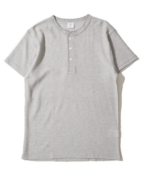 JEMORGAN(ジェーイーモーガン)の「【JEMORGAN / ジェイモーガン】ワッフル クルーネック ショートスリーブ Tシャツ / サーマル カットソー(Tシャツ/カットソー・メンズ・杢グレー/ナチュラル/ブラック/カーキ/ホワイト/ネイビー・MEDIUM/LARGE/X-LARGE)」の18枚目の写真