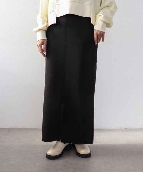 Three Four Time（ｽﾘｰﾌｫｰﾀｲﾑ）の「ダンボールスリットスカート（スカート・レディース・ピンク/ブラック・FREE）」の6枚目の写真