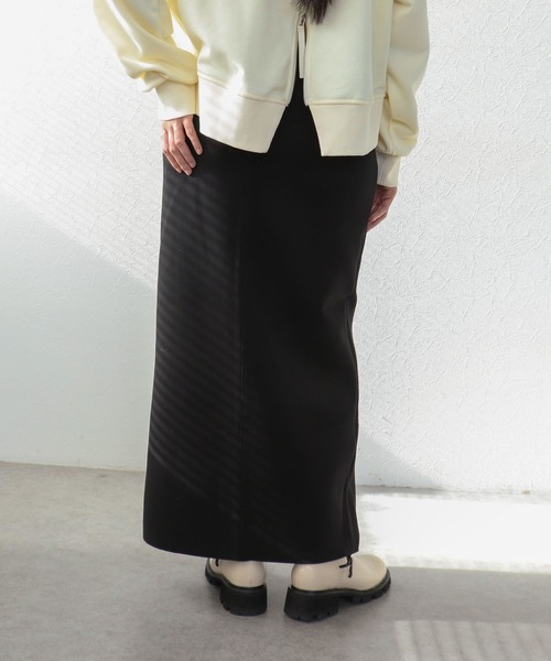 Three Four Time（ｽﾘｰﾌｫｰﾀｲﾑ）の「ダンボールスリットスカート（スカート・レディース・ピンク/ブラック・FREE）」の7枚目の写真