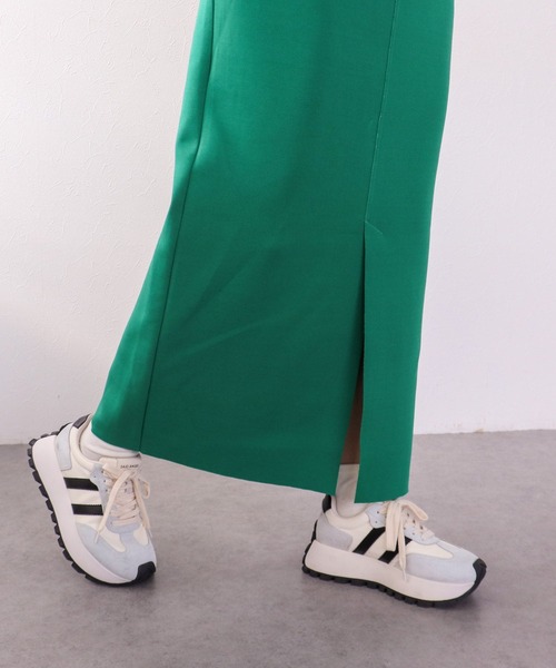 Three Four Time（ｽﾘｰﾌｫｰﾀｲﾑ）の「ダンボールスリットスカート（スカート・レディース・ピンク/ブラック・FREE）」の9枚目の写真