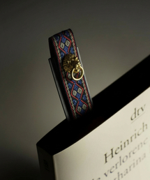 SELLORIA DIPARMA（セロリアディパルマ）の「イタリア カプレザー ブックマーク ゴールド レオーネ（本）」