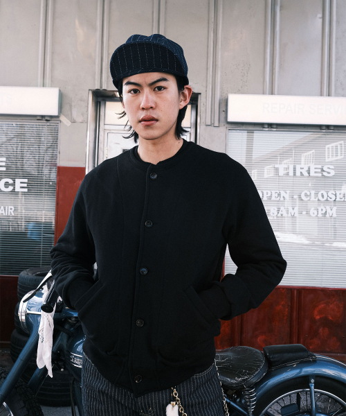 VDR（ブイディアール）の「SWEAT COAT [Black Night]（その他アウター・メンズ・その他・M/L/XL）」の6枚目の写真