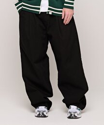 CARGOBROS（カーゴブロス）の「CBピンタックワイドデニムパンツ（ブラック）（デニムパンツ）」