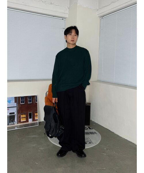 CARGOBROS(カーゴブロス)の「CBピンタックワイドデニムパンツ(ブラック)(デニムパンツ・メンズ・その他・S/M/L)」の9枚目の写真