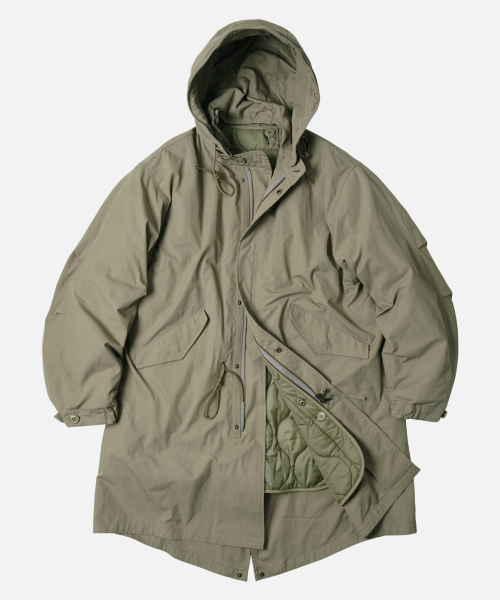 VINCENT M1965 FISHTAIL PARKA 004 _ KHAKI BEIGE