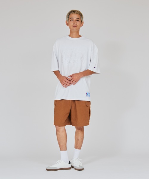Champion(チャンピオン)の「【Champion/チャンピオン】メンズ アクションスタイル ショートスリーブTシャツ(Tシャツ/カットソー・メンズ・ホワイト/ダークネイビー/ブラック/グレー・LARGE/MEDIUM/X-LARGE)」の8枚目の写真