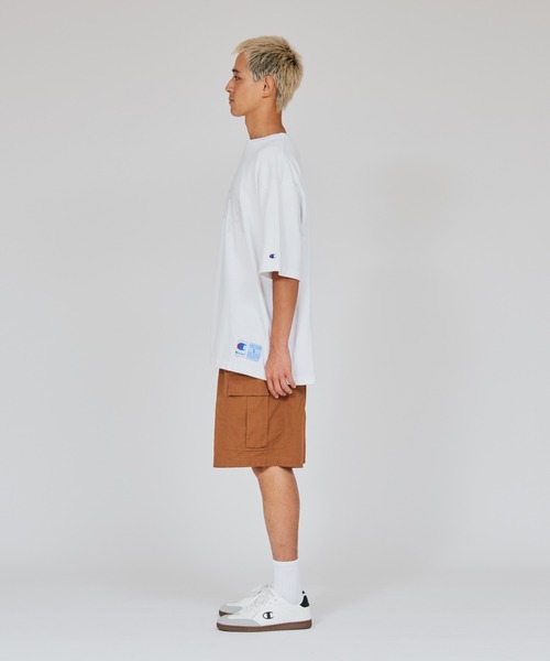 Champion(チャンピオン)の「【Champion/チャンピオン】メンズ アクションスタイル ショートスリーブTシャツ(Tシャツ/カットソー・メンズ・ホワイト/ダークネイビー/ブラック/グレー・LARGE/MEDIUM/X-LARGE)」の9枚目の写真