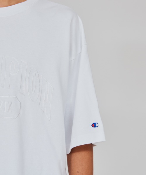 Champion(チャンピオン)の「【Champion/チャンピオン】メンズ アクションスタイル ショートスリーブTシャツ(Tシャツ/カットソー・メンズ・ホワイト/ダークネイビー/ブラック/グレー・LARGE/MEDIUM/X-LARGE)」の6枚目の写真
