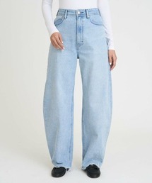 YANUK | YANUK(ヤヌーク)　カーブテーパード "LAURA" / カットオフアイス/CIC(デニムパンツ)