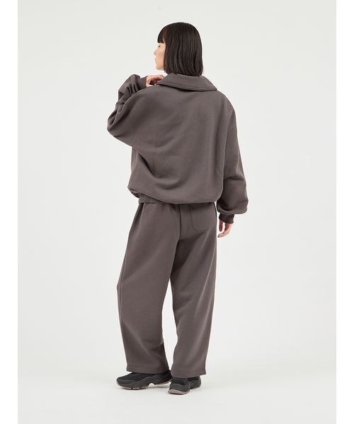 New Balance for emmi】Track side フリースハーフジップ（スウェット