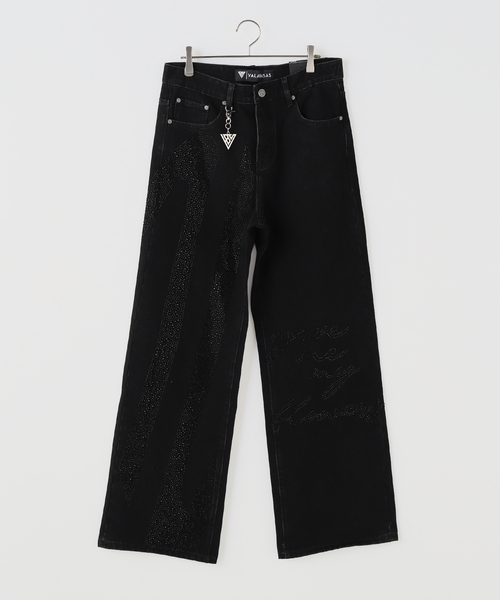 VALABASAS（ヴァラバサス）の「VALABASAS/ヴァラバサス BLACK STRAIGHT（デニムパンツ・メンズ・ブラック・30）」の2枚目の写真