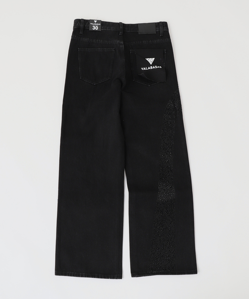 【新品】 VALABASAS ストレート サイズ29 ブラック VALABASAS/ヴァラバサス BLACK STRAIGHT 【公式通販】