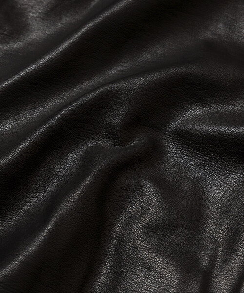 FREAK'S STORE（フリークスストア）の「ウォッシュ加工 レザレッド スタンドカラー ジップアップ ショートブルゾン（ブルゾン・メンズ・ブラウン/ブラック/ベージュ・LARGE/MEDIUM）」の21枚目の写真