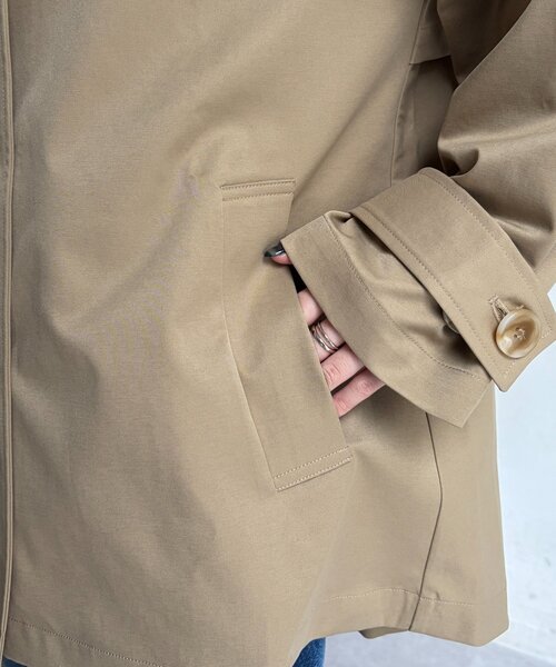 Chez toi（シェトワ）の「バックフレアコート（その他アウター・レディース・ベージュ/ネイビー・FREE）」の18枚目の写真