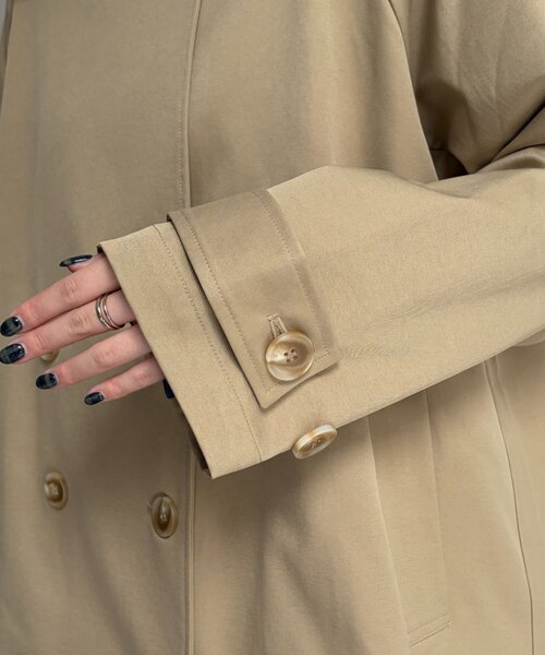 Chez toi（シェトワ）の「バックフレアコート（その他アウター・レディース・ベージュ/ネイビー・FREE）」の19枚目の写真