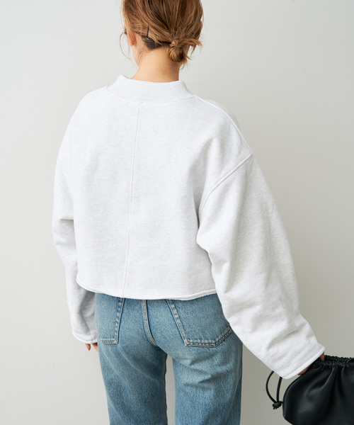 Deuxieme Classe★26SS CELERI モックネックスウェット CELERI モックネック スウェット（スウェット）｜Deuxieme Classe