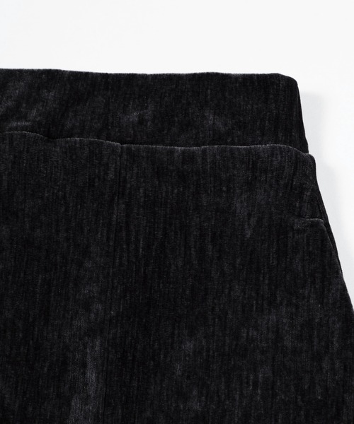 PUNYUS（プニュズ）の「ベロアロングスカート（スカート・レディース・オフホワイト/グレー/ブラック・1/2/3/4/5）」の17枚目の写真