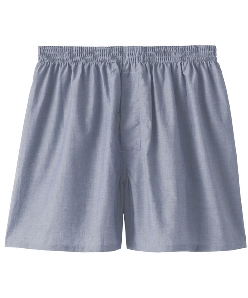 無印良品（ムジルシリョウヒン）の「紳士　なめらか　前開きトランクス（トランクス・メンズ・ピンク系/ネイビー系/ブルー系/ネイビー/ダークグレー・M/S/L/XL）」の3枚目の写真