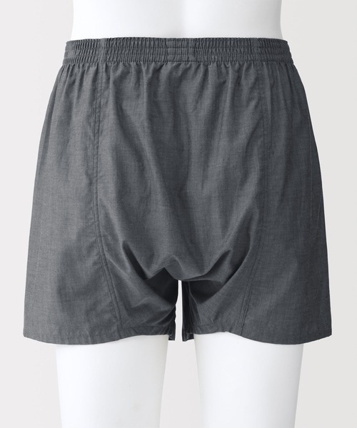 無印良品（ムジルシリョウヒン）の「紳士　なめらか　前開きトランクス（トランクス・メンズ・ピンク系/ネイビー系/ブルー系/ネイビー/ダークグレー・M/S/L/XL）」の7枚目の写真