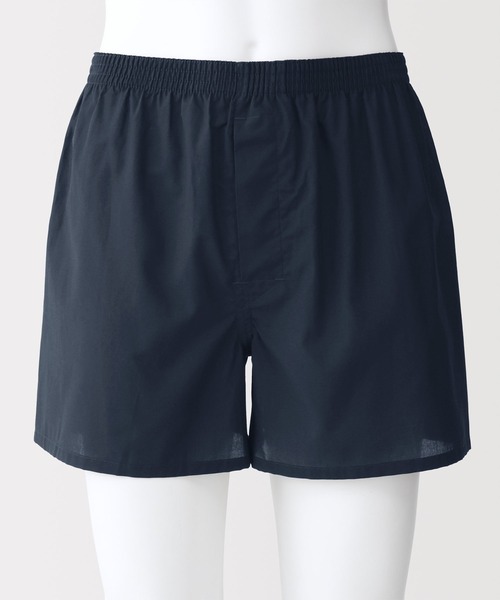 無印良品（ムジルシリョウヒン）の「紳士　なめらか　前開きトランクス（トランクス・メンズ・ピンク系/ネイビー系/ブルー系/ネイビー/ダークグレー・M/S/L/XL）」の9枚目の写真