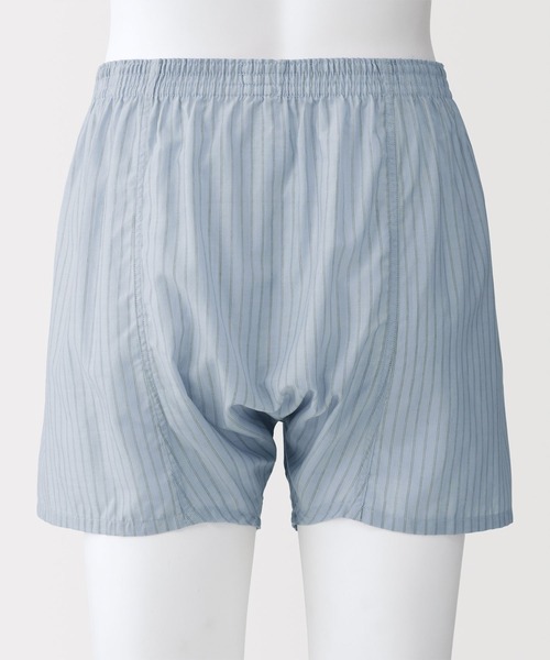 無印良品（ムジルシリョウヒン）の「紳士　なめらか　前開きトランクス（トランクス・メンズ・ピンク系/ネイビー系/ブルー系/ネイビー/ダークグレー・M/S/L/XL）」の16枚目の写真