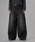 ONCILY�i�I���V�F���[�j�́u�y�Z�b�g�A�b�v�\�zDOT LEATHER PATCH WIDE STRAIGHT DENIM PANTS / �h�b�g���U�[�p�b�`���C�h�X�g���[�g�f�j���p���c�i�f�j���p���c�j�v�b�u���b�N